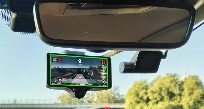 适用于 Openpilot Comma3&3X 的 Cross Glide Mag 支架 - CNC 精度、定制 TYPE-C 电缆、高性能材料