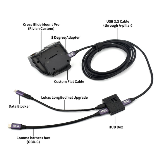Rivian Vehicles Custom Quick-Release Mount
