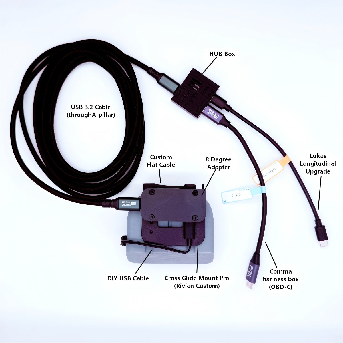 Rivian Vehicles Custom Quick-Release Mount